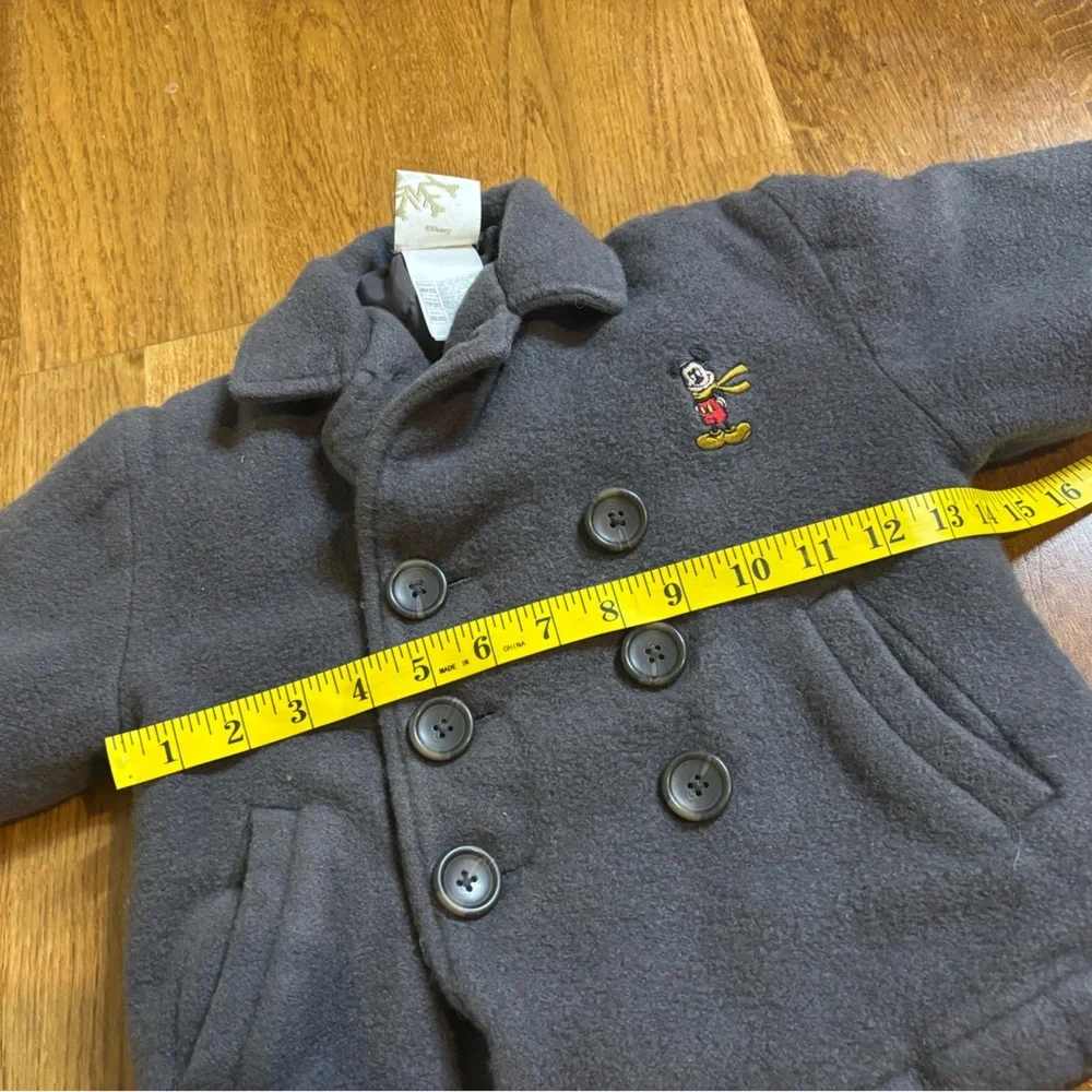 Vintage Disney Store Mickey Mouse Wool Peacoat (XXS / 2–3